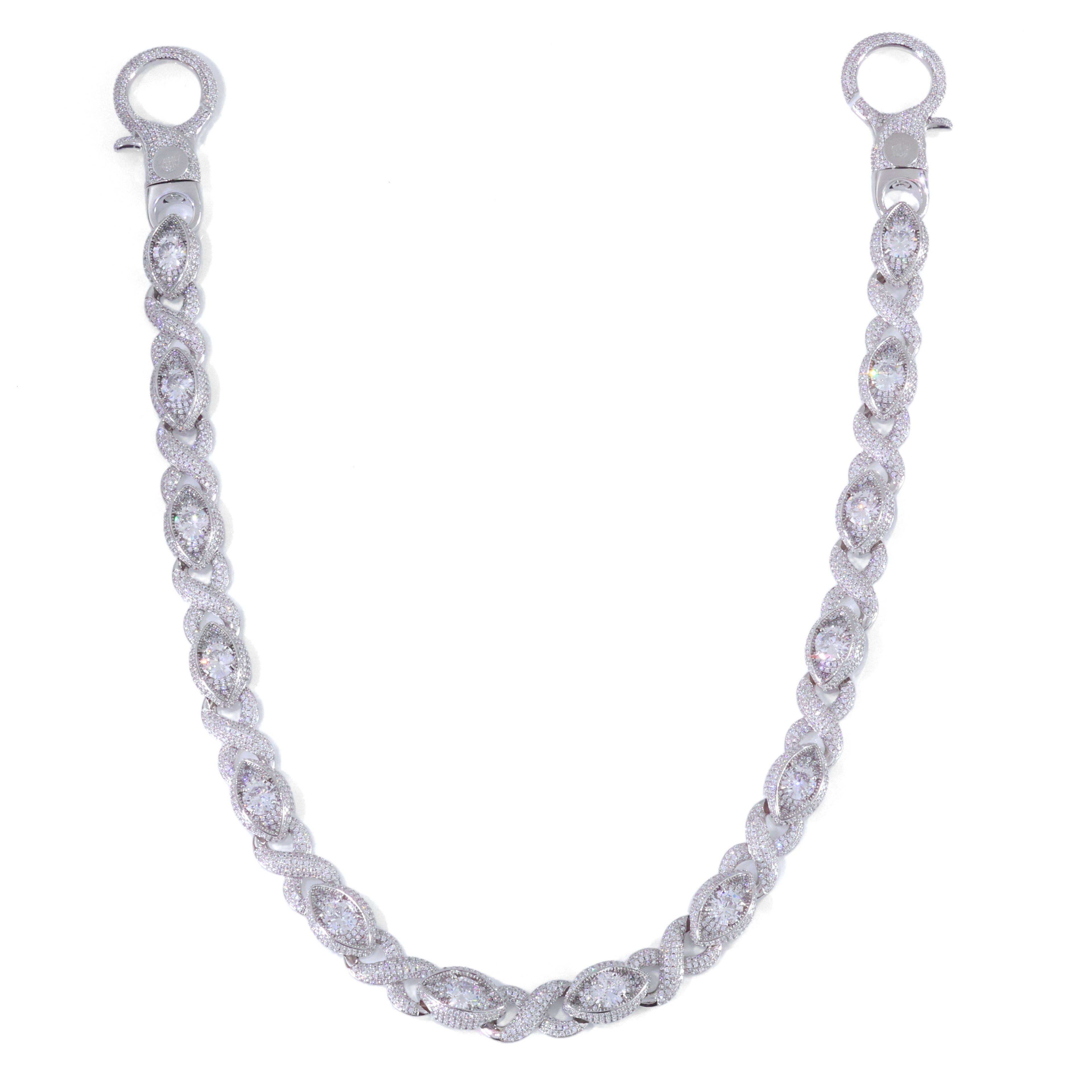 18K Gold Plated "Evil Eye" Wallet Chain