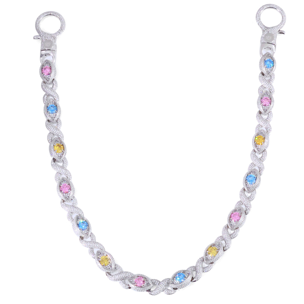 18K Gold Plated "Evil Eye" Wallet Chain