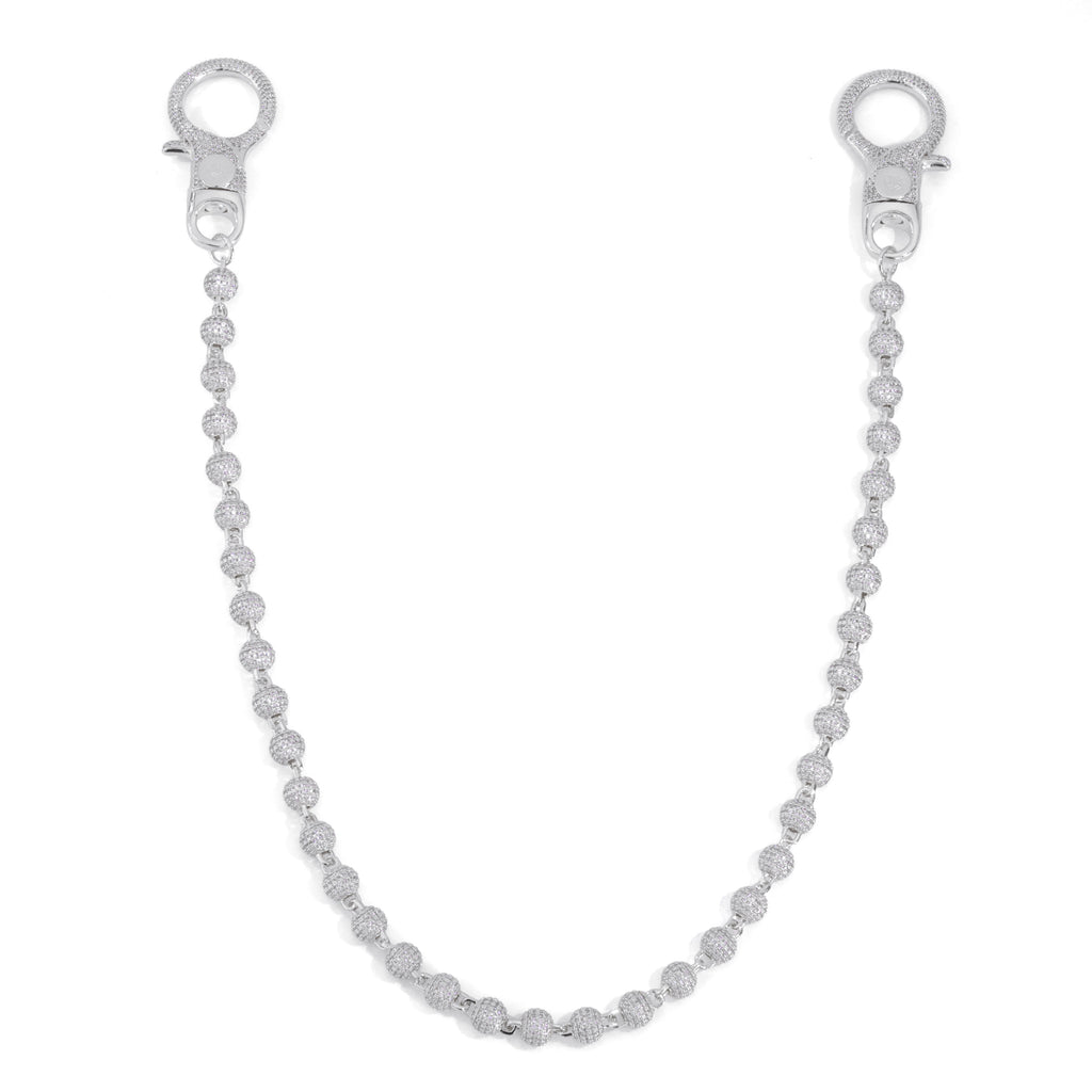 18K Gold Plated "Ball-Out" Wallet Chain